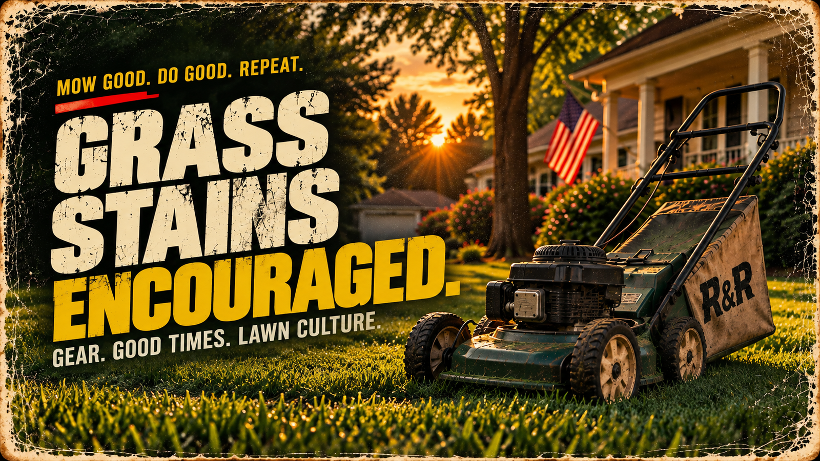 Rotary & Reel - Grass Stains Encouraged